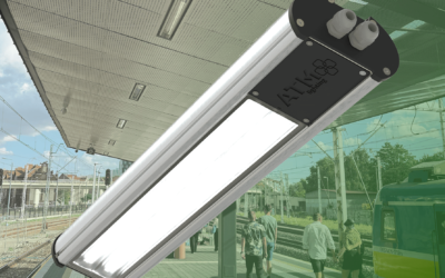 INV400LED – nowa oprawa oświetleniowa do wiat peronowych!