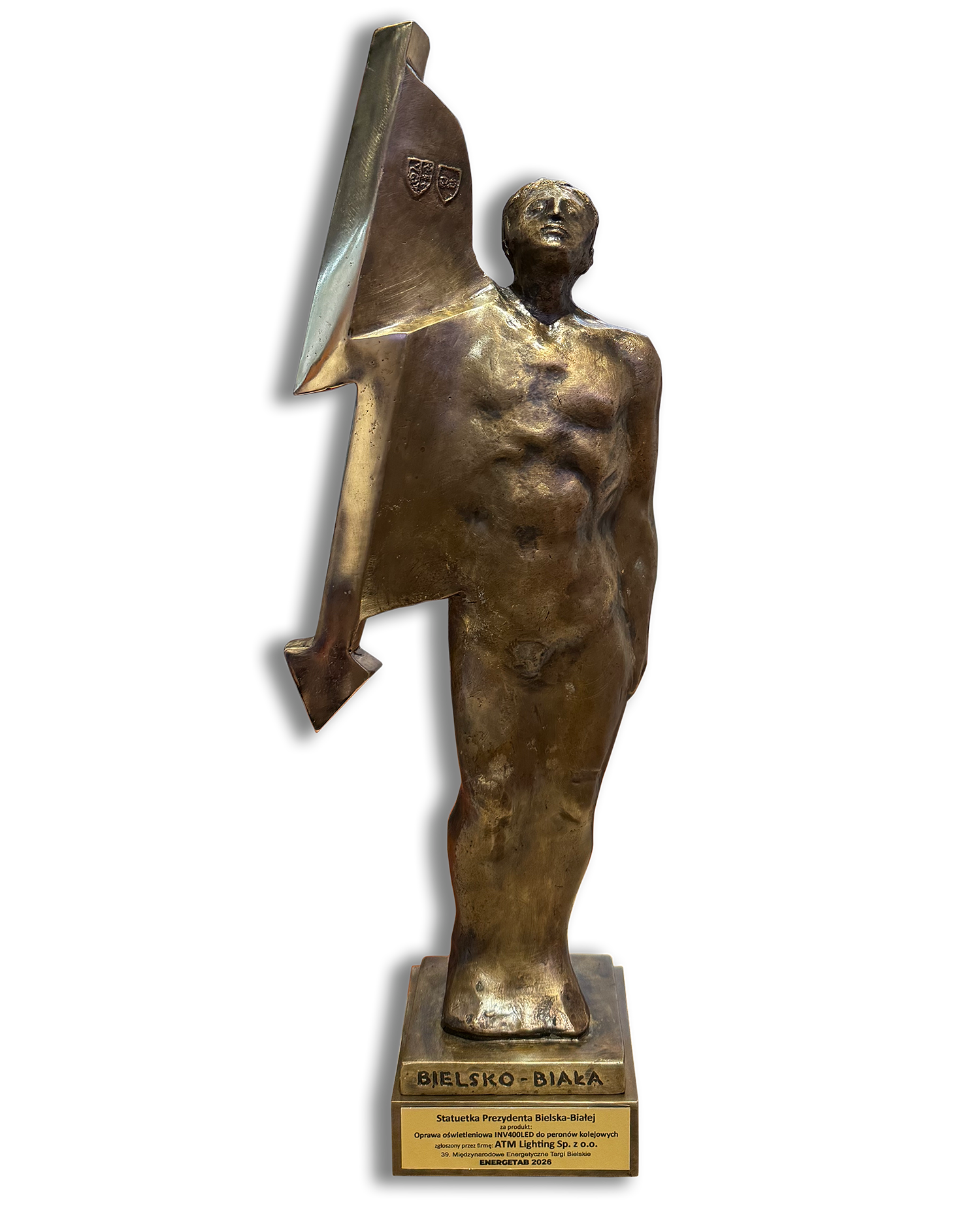 Statuetka Prezydenta Miasta Bielska-Białej za INV400LED